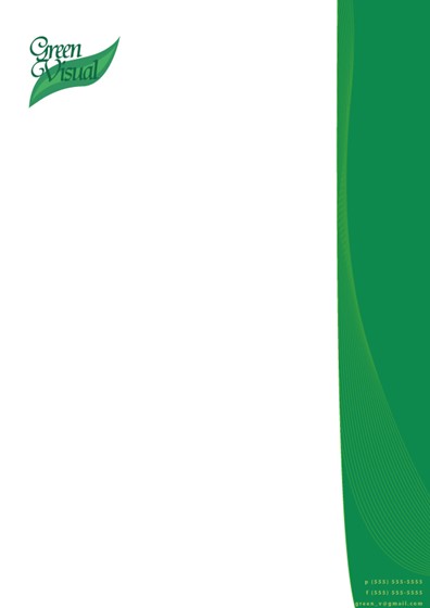 Фирменный стиль: GreenV Logo